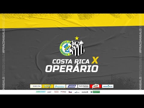 OperárioTV - Ao Vivo - Campeonato Sul-Mato-Grossense 2022 - Costa Rica x Operário FC - 13/04/2022.