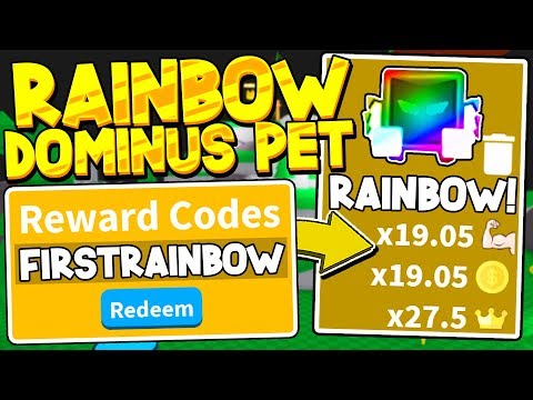3 SECRET RAINBOW DOMINUS PET CODES IN SABER SIMULATOR! *WORLDS FIRST* Roblox
