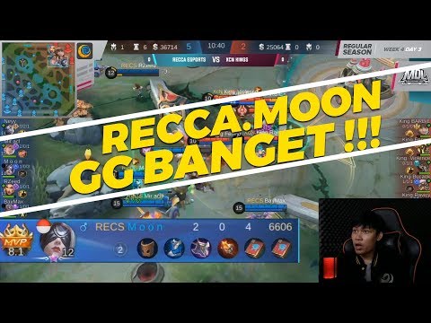 PEMBUKTIAN MOON SUPPORT TERBAIK - RECCA VS XCN GAME 1 MDL SEASON 1