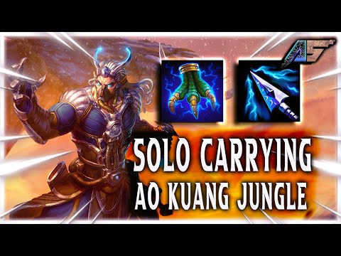 ranked is hell. - SMITE Ao Kuang Jungle Conquest Gameplay