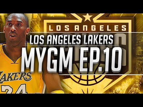 NBA 2K16: Lakers MyGM Ep.10 | KOBE!