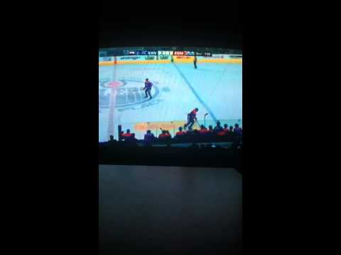Vancouver Canucks vs Edmonton Oilers 1/21/2014 win hockey game