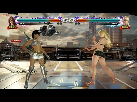 358_1 Katarina vs Lili Ryona  - Tekken 7 ( Anakin x24 ) sin Grafica Dual