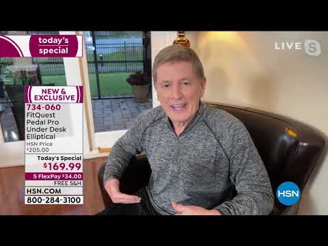 FitQuest Pedal Pro Under Desk Elliptical Trainer