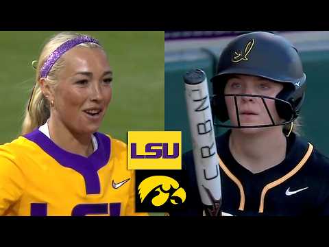 Iowa vs #17 LSU Women's College Softball Highlights Full Game 2026