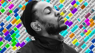 Kendrick Lamar, How Much A Dollar Cost | Rhyme Scheme Highlighted