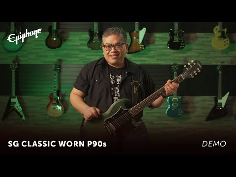 2024 Epiphone SG Classic Worn P-90 image 9