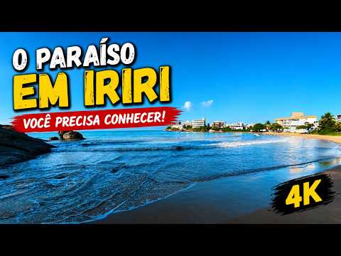 A Praia mais BONITA de Iriri? Conheça a PRAIA DOS NAMORADOS (Anchieta - ES) [4K]