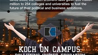 Do #College Kids Know The #Koch Brothers Might Be Funding Their School? (w/ Guest: Alex Kotch)