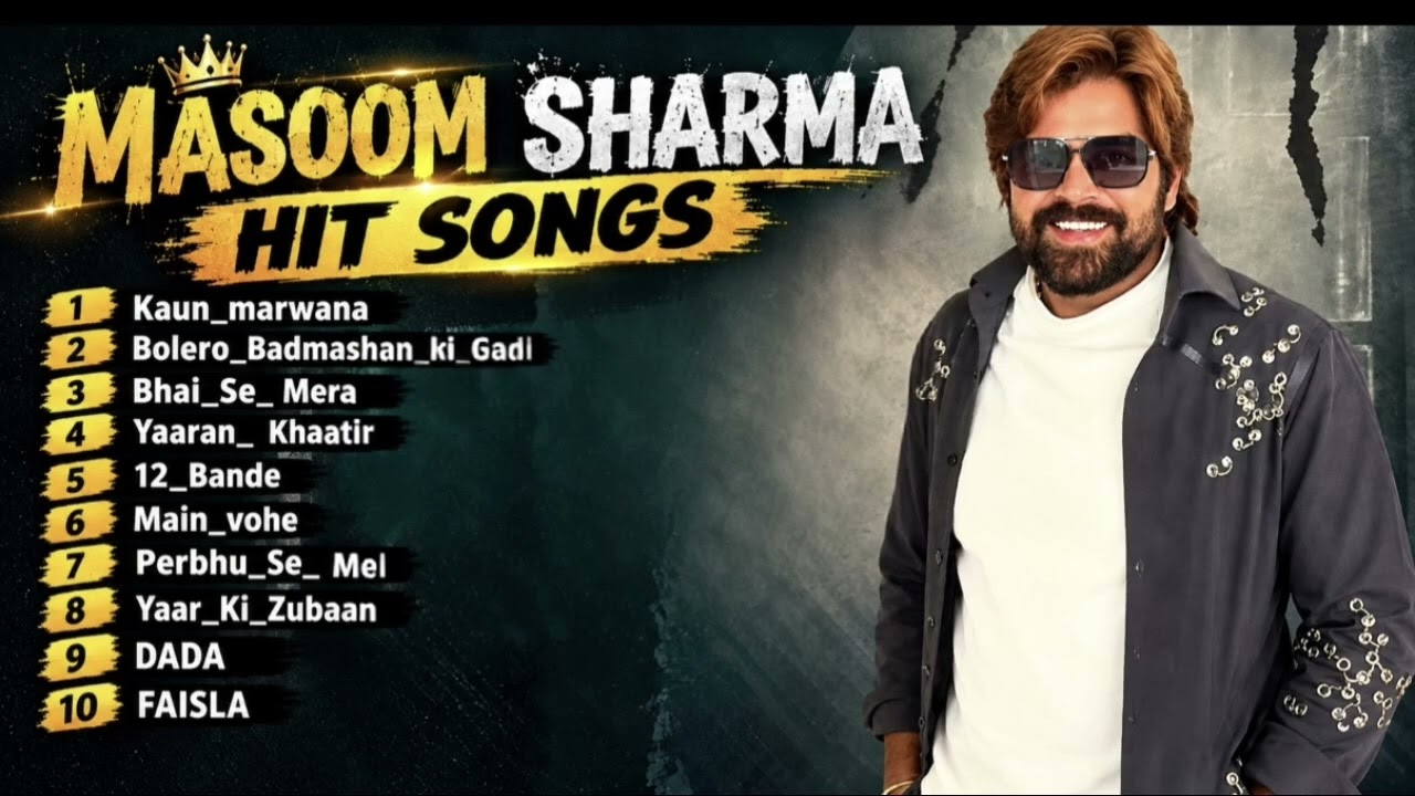 Masoom Sharma 10 Hit Songs 2026 🔥