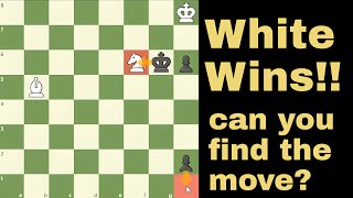 Can White Win With Just One Move Left?