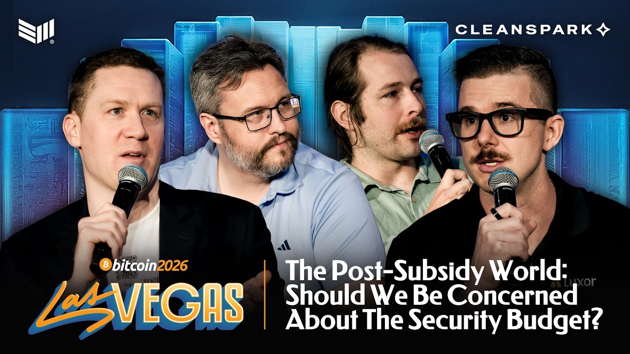 The Post-Subsidy World | Bitcoin 2026