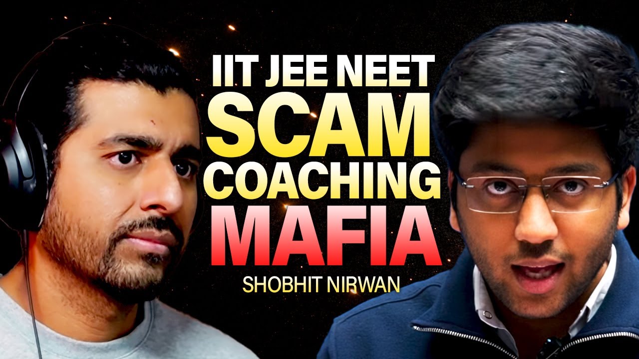 exposing Indian coaching institutes and education system | Shobhit Nirwan