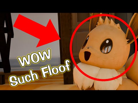 EEVEE is ANGRY !  Incredible pokemon animation