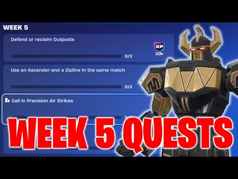 Fortnite Week 5 Quests Guide | Chapter 6 Season 4 - Shock ‘N Awesome