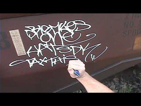 BIG MILES & METH - Train Graffiti Video - RAW Audio - Stompdown Killaz