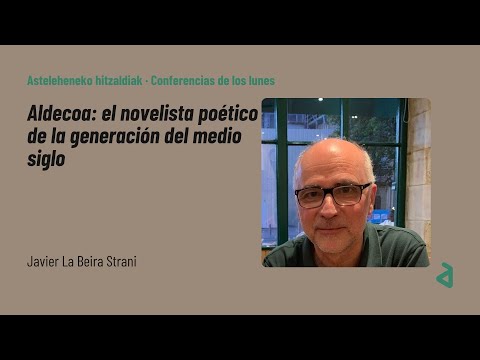 Entrevista Hipólito Esteban, editor de las Novelas completas de Ignacio Aldecoa