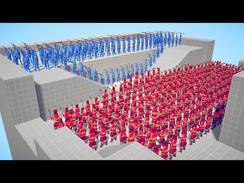 SPEARMAN 100x vs ⚔️ 100x MELEE UNITS TOURNAMENT / Totally Accurate Battle Simulator ( TABS )