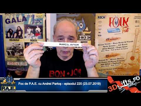 Foc de P.A.E. cu Andrei Partos - ep 220. Despre Bon Jovi, electro/tehno manele și RADET (23.07.2019)