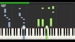 I Remember Everything - Zach Bryan feat.Kacey Musgraves | Adelina Piano synthesia tutorial
