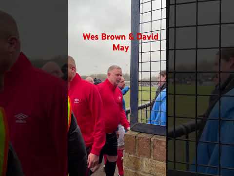 Wes Brown & David May #wesbrown #davidmay #manchesterunited #mufc #manutd #awaydays