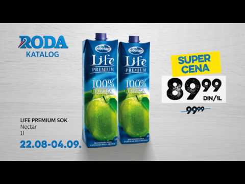 Novi RODA katalog 22.08. - 04.09.2016.