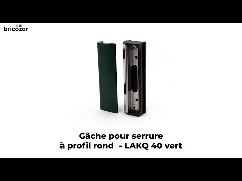 Gâche pour serrure à profil rond  - SARL QF LOCINOX