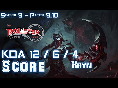 KT Score KAYN vs CAMILLE Jungle - Patch 9.10 KR Ranked