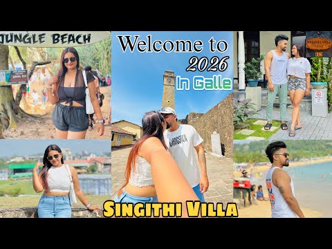 2026 First Trip 🌊🐙 | In Galle | Singithi Villa | Travel Vlog | Chanu and Dini 