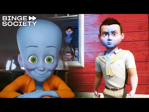 Megamind (2010): Baby Megamind's Childhood