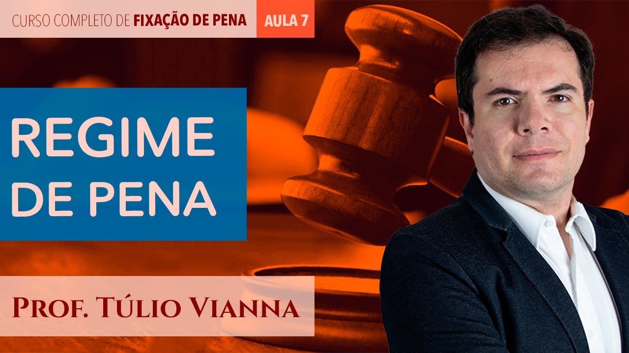 Regime de cumprimento de Pena - Curso Completo de Fixação de Pena - Aula 7