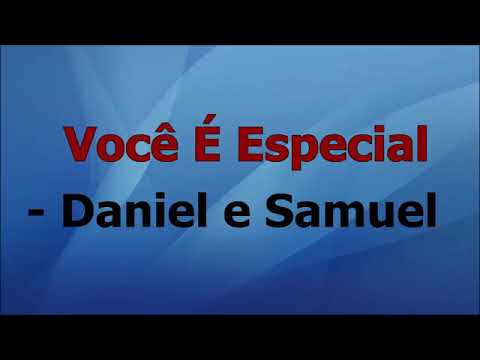 Hino você é especial playback com letra