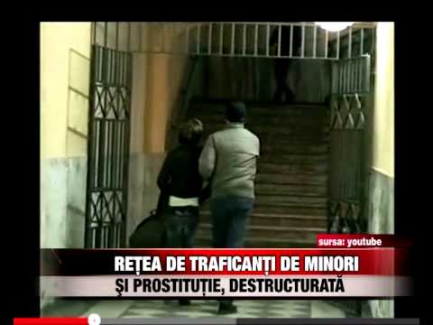 Reţea de traficanţi de minori şi prostituţie, destructurată