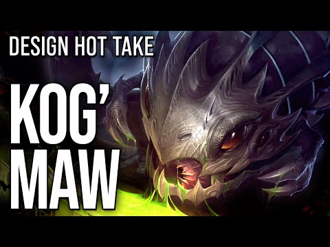 Kog'maw is cute, but outdated || design hot take #shorts