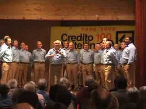 Coro Grigna di Lecco canta il Testamento del Capitano