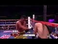 They Need To Fire Him: Boxer Dodges Punches Left & Right & Ref Stops The Fight Resulting In A TKO!