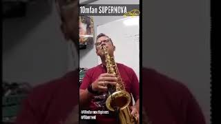 10MFAN PRESENTS: Mikey Rivera absolutely RIPPING it on his 10MFAN Supernova 7 alto sax mouthpiece.￼
