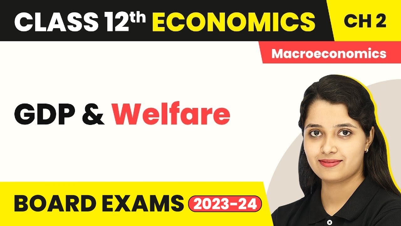 Class 12 Macroeconomics Chapter 2 | GDP And Welfare - National Income Accounting 2022-23