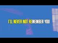 Cooper Alan - Never Not Remember You (Official Karaoke Instrumental)