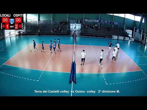 terra dei castelli volle  vs  volley yung Osimo  2° div. maschile