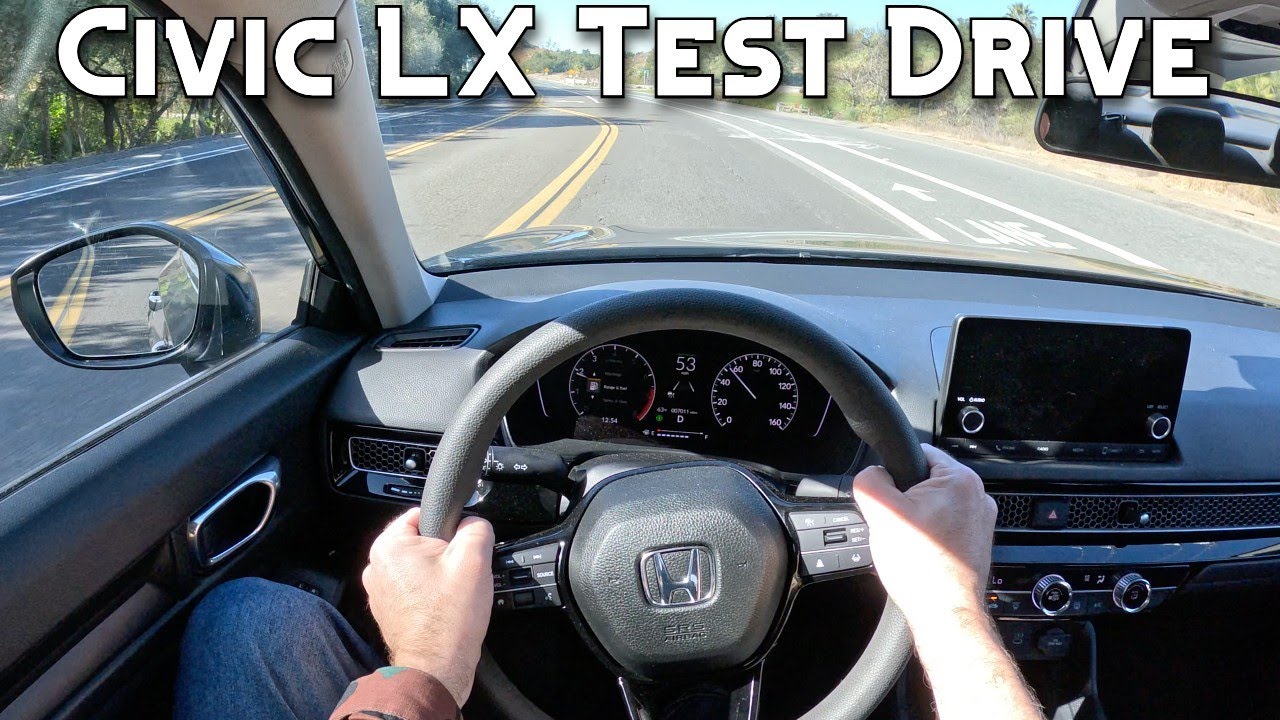 2025 Honda Civic LX POV Test Drive