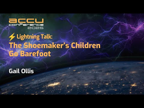 Automate! - Gail Ollis  - ACCU 2025 Short Talks