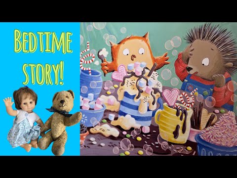 LITTLE OWL'S BABYSITTER!  Bedtime story - Nancy & Ted Episode 105