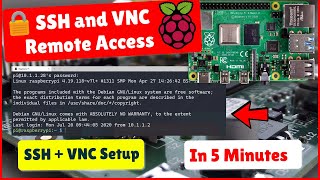 Setup Raspberry Pi Remote Access - SSH and VNC