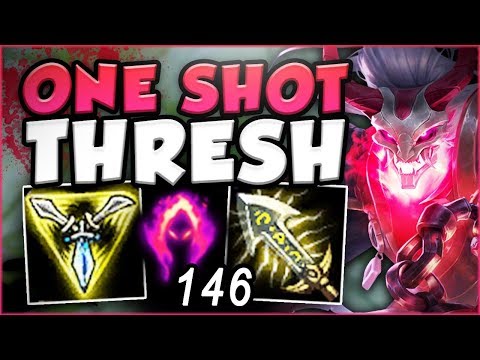 IS DARK HARVEST FULL AD THRESH TOO TROLL OR HIDDEN OP?? AD THRESH TOP GAMEPLAY! - League of Legends