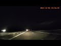 Night Drive On Highway A3 Ploiesti Bucharest