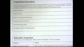 8 Tax Law and Use of Pub 4012