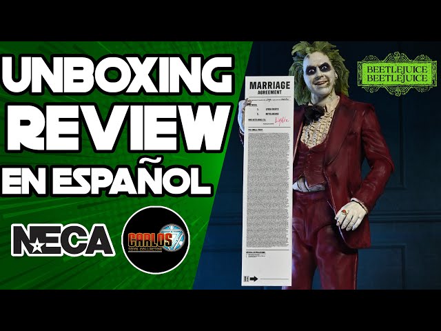 Vídeo relacionado con NECA - Beetlejuice Beetlejuice - Figura de acción a Escala de 7 Pulgadas - Ultimate Bob