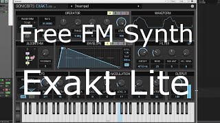 Video thumbnail for Free Synth - SonicBits Exakt Lite Vst -  No Talking by Elektronick Musick