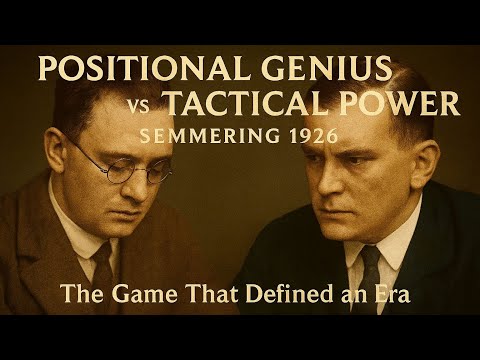 Nimzowitsch vs Alekhine | Semmering 1926 Masterclass – Aggressive Positional Brilliance!
